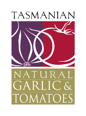 TNG&T logo Tasmanian Natural Garlic & Tomato logo